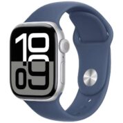 Apple Watch Series 10 GPS+Cellularモデル 42mm MWX33J/A [シルバー・デニムスポーツバンド S/M]