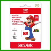 SanDisk microSD Express Card 256GB for Nintendo Switch 2