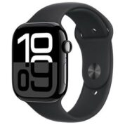 Apple Watch Series 10 GPSモデル 42mm MWWG3J/A ジェットブラック・インクスポーツループ