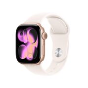 Apple Watch Series 11 GPSモデル 46mm MEV64J/A [ローズゴールド・ライトブラッシュスポーツバンド S/M]