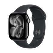 Apple Watch Series 11 GPSモデル 46mm MEUW4J/A [ジェットブラック・ブラックスポーツバンド S/M]