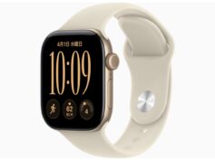 Apple Watch Series 12 GPSモデル 42mm MJED4X/A [ライトゴールド・サンドスポーツバンド S/M]